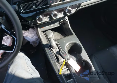 2025 Honda Civic Sedan Sport from USA, damaged, VIN 19XFL2H87SE029626